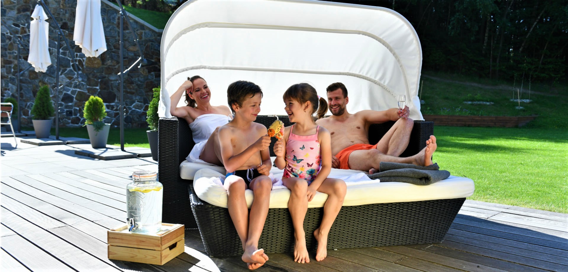 …put your feet up and relax