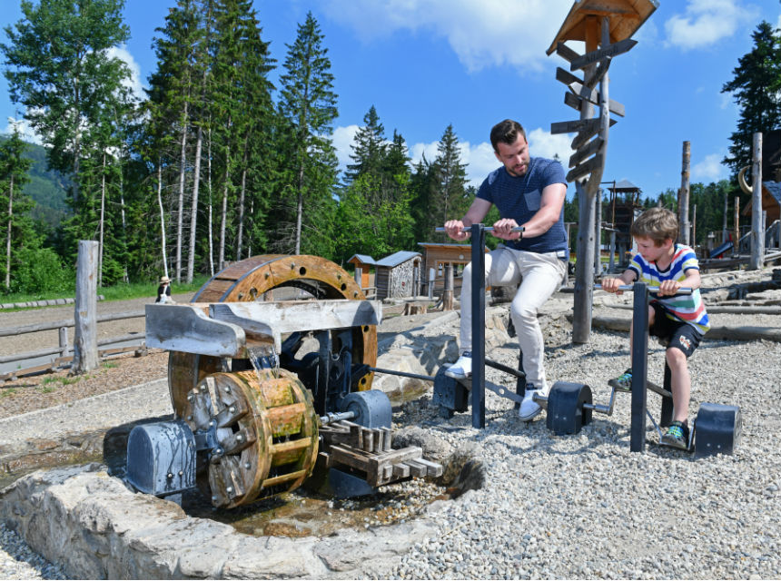 From the giant Mammoth into childrenʼs parks
