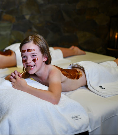Spa menu for the smallest ones